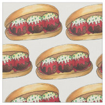 Camarão de Carne Italiano Subsanduíche Marinara