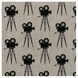 TECIDO CÂMERA DE VINTAGEM E MOTIF TRIPOD