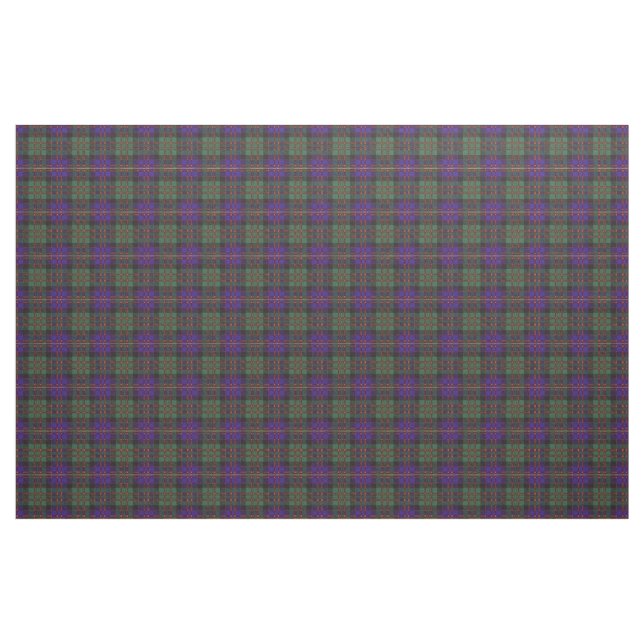 Tecido Cameron do tartan do Scottish da xadrez do clã de (Jarda)