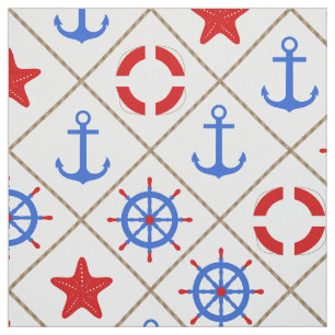 Tecido Caminhada marinha.