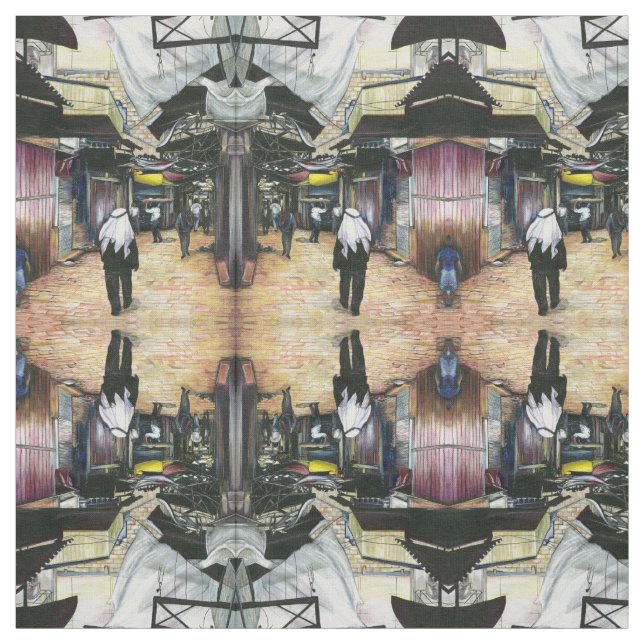 Tecido Caminhar para casa através da Antiguidade, Jerusal (Modelo)