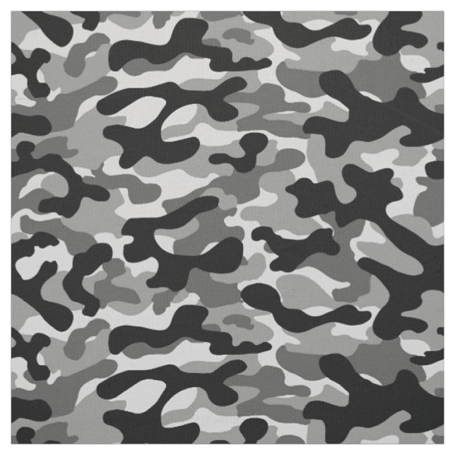 Tecido Camo Cinza Preto (Modelo)