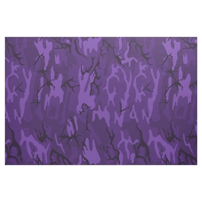 Tecido Camo roxo escuro (Fat Quarter)