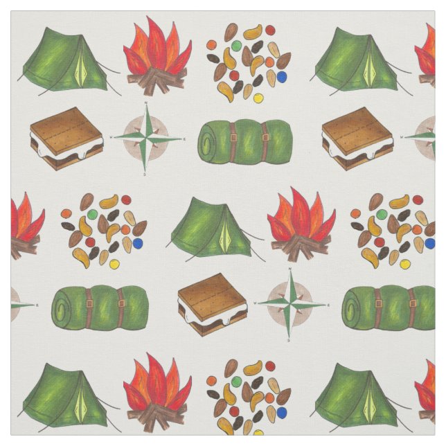 Tecido Campanha De Caça Subindo No Campo De Verão Compass (Modelo)