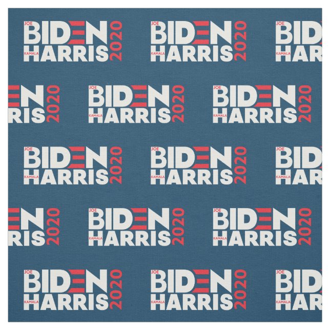 Tecido Campanha eleitoral de Biden Harris 2020 pelo Yard (Modelo)