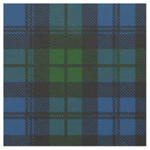Tecido Campbell Scottish Clan Tartan Azulejo maior