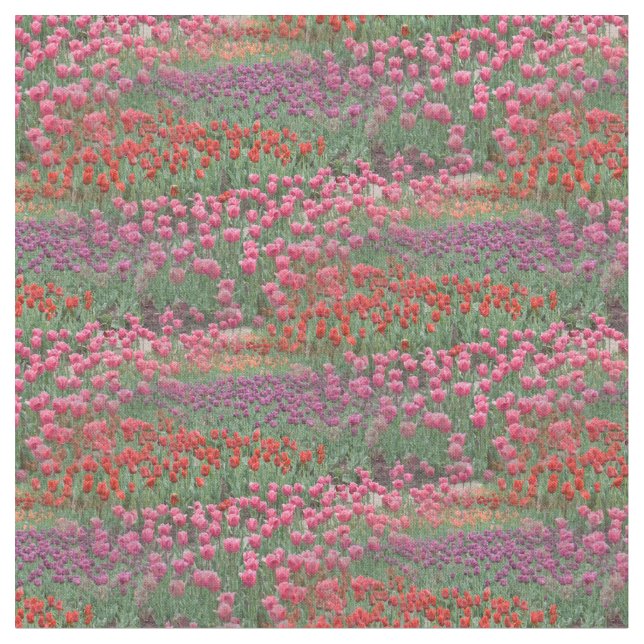 Tecido Campo De Tulipas (Detalhe)