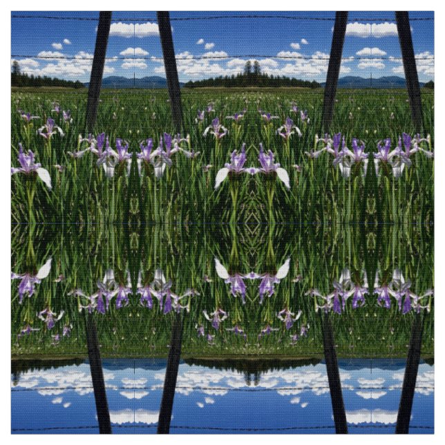 Tecido Campos de Íris (Modelo)
