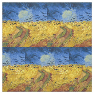 Tecido Campos de Trigo de Van Gogh pintura impressionista