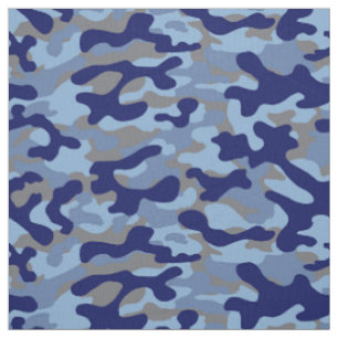 Tecido Camuflagem Azul