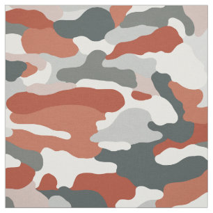 Tecido Camuflagem de outono