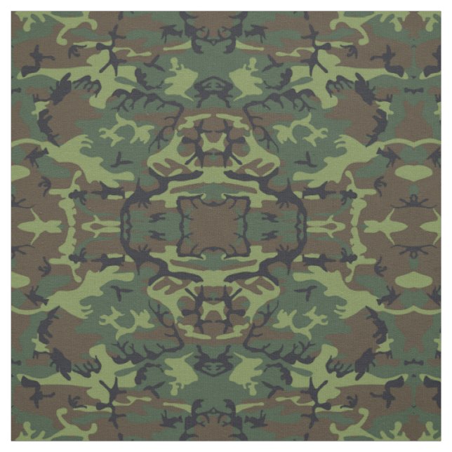 Tecido Camuflagem Florestal (Modelo)