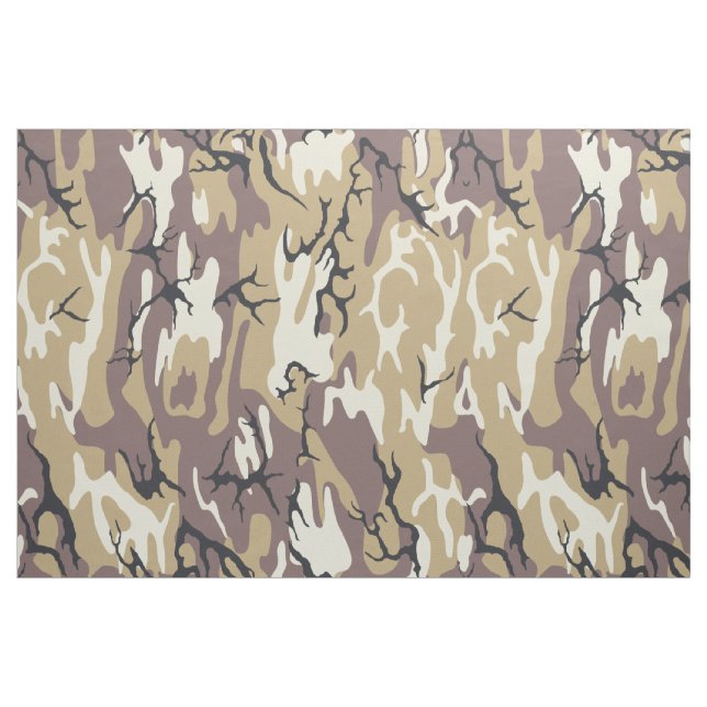 Tecido Camuflagem Marrom (Fat Quarter)