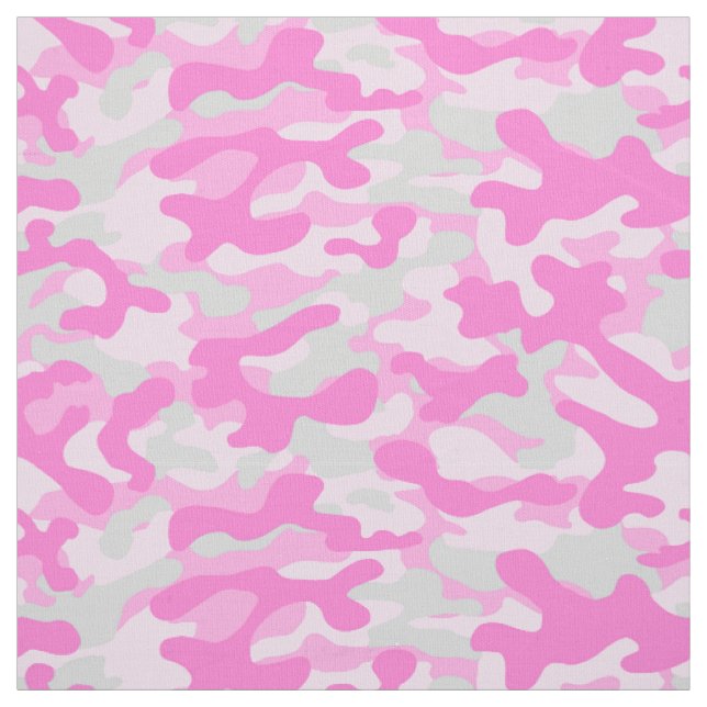 Tecido Camuflagem Rosa  (Modelo)