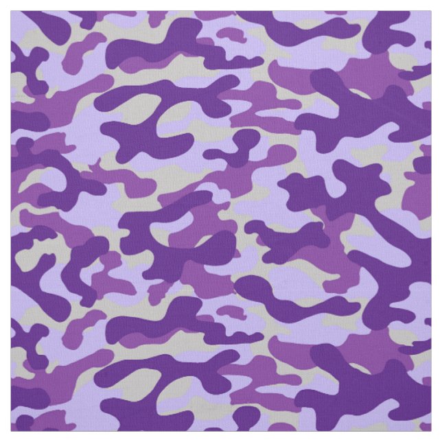 Tecido Camuflagem Roxa (Modelo)