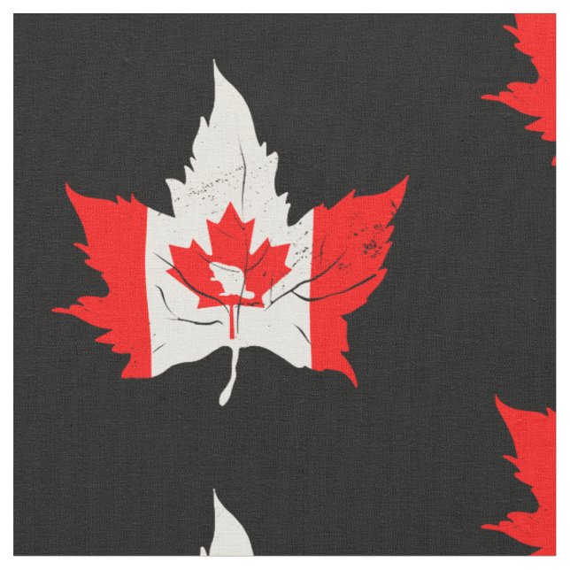 Tecido canadá castor de folha do canadá (Detalhe)
