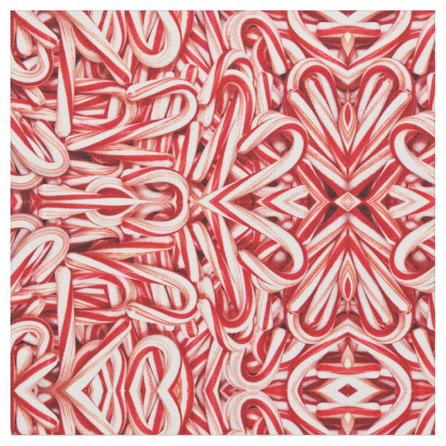 Tecido - Candy Cane Abstrato. (Detalhe)