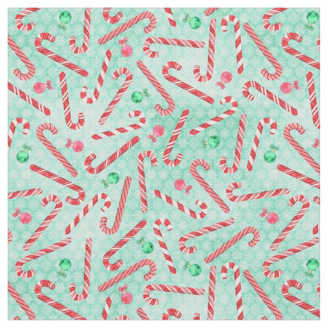 Tecido Candy Canes (Detalhe)