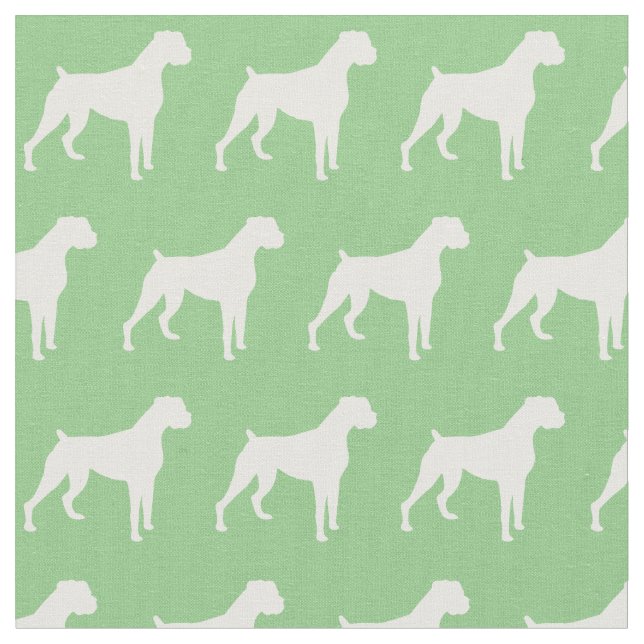 Tecido Canina Silhouette Pet Sage Verde (Detalhe)