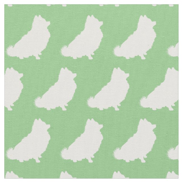 Tecido Canina Silhoule Pet Sage Verde (Detalhe)