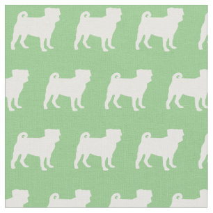 Tecido Canina Silhueta Pet Verde