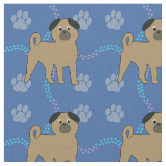 Tecido Caninos - Pug v1
