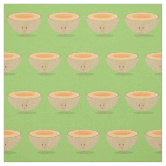 Tecido Cantaloupe de sorriso