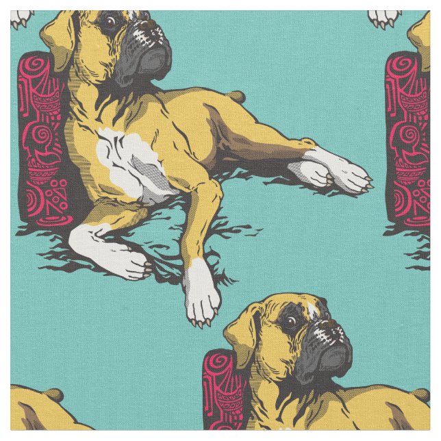 Tecido cão-boxer (Detalhe)