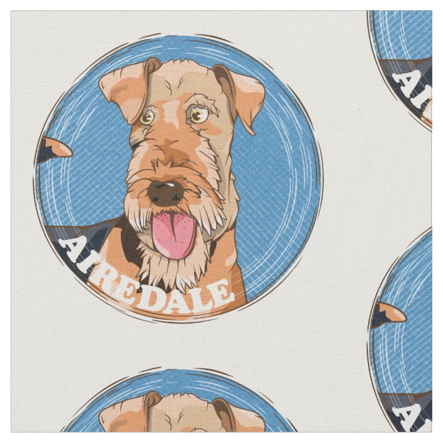 Tecido Cão-de-Airedale (Detalhe)