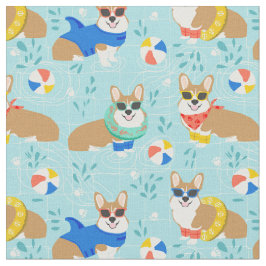 Tecido cão de piscina