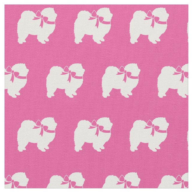 Tecido Cão-Vaca Silhoucheira Rosa-De-Pé (Detalhe)