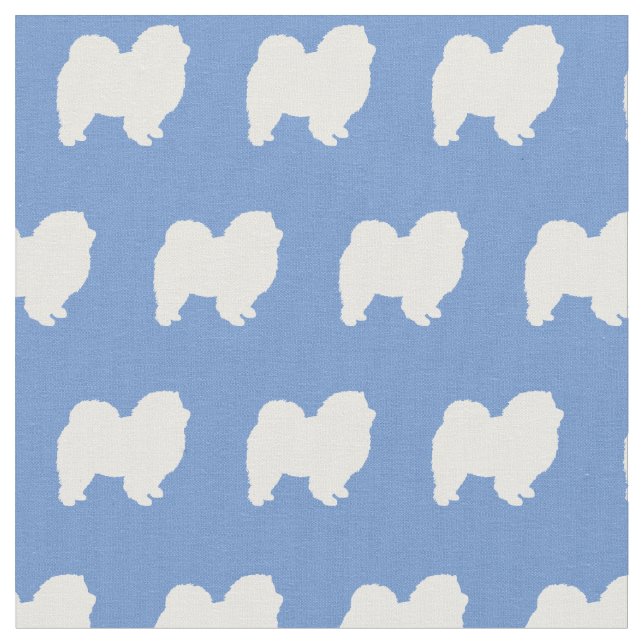 Tecido Cão-Vaca Silhouta Pet Azul-Claro (Detalhe)