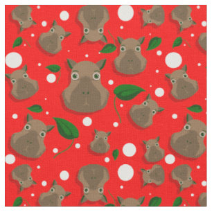 Tecido capybara natal