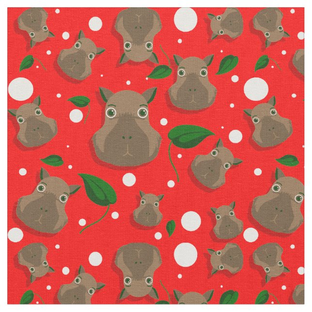 Tecido capybara natal (Detalhe)