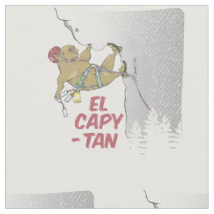 Tecido Capybara rock escalando EP CAPITAIN