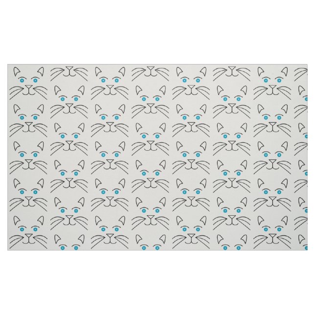 Tecido Cara de gato (Fat Quarter)