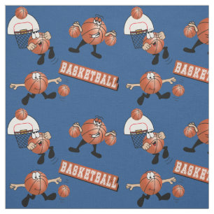 Tecido Caracteres de Basquete de Bobo
