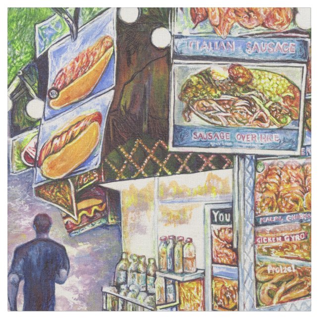 Tecido Carga de trabalho artística extraordinária (Detalhe)