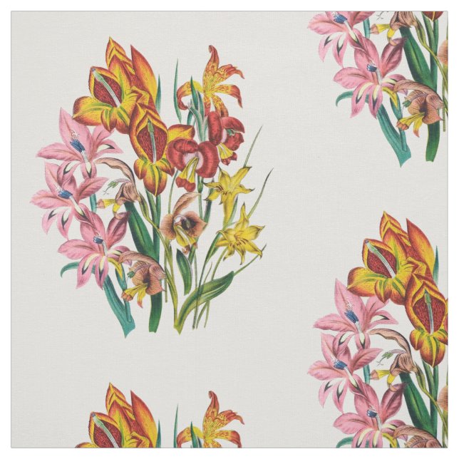 Tecido Carnaval de flores (Modelo)