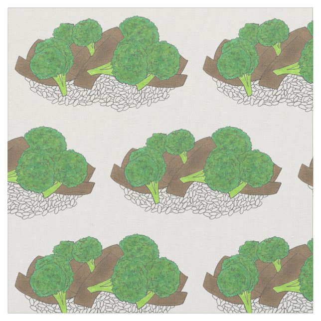 Tecido Carne de Bovino Comida chinesa e Rótulo de Rato de (Detalhe)