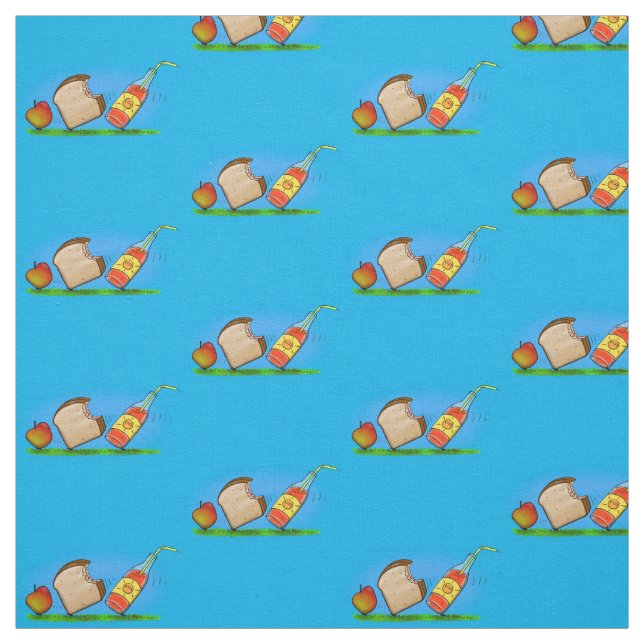 Tecido Cartografia de formigas engraçadas (Modelo)