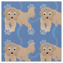 Cartoon Bearded Collie