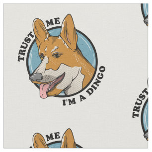 Tecido Cartoon Dingo