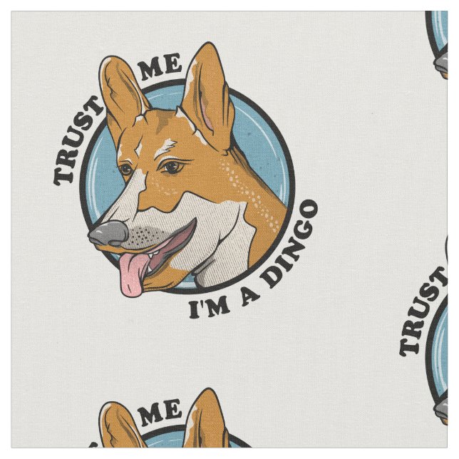 Tecido Cartoon Dingo (Detalhe)
