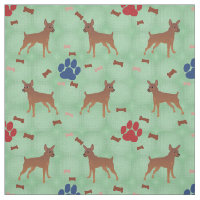Cartoon Miniature Pinscher