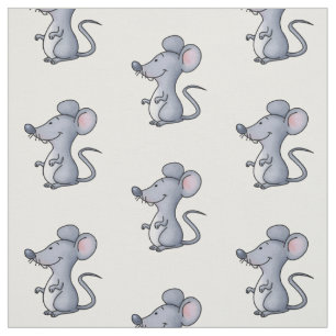 Tecido Cartoon Rat