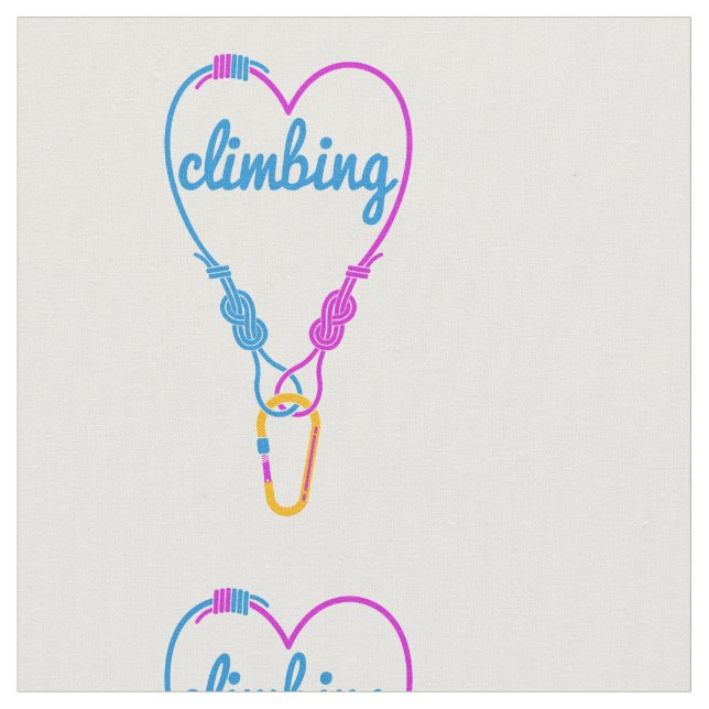 Tecido Casal de Escala de Rock (Detalhe)