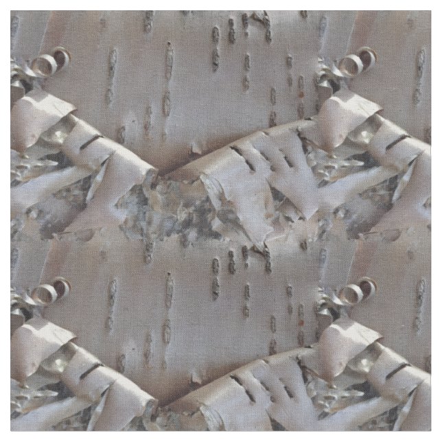Tecido Casca de Árvore de Bétula Encaracolada Rústica (Detalhe)