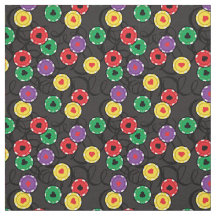 Casino Poker Chips Coloridos Cinzas Patternadas Fu