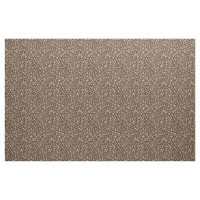 Tecido castanho-de-pelo-leopardo (Jarda)